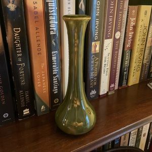 Small Green Ceramic Vase
